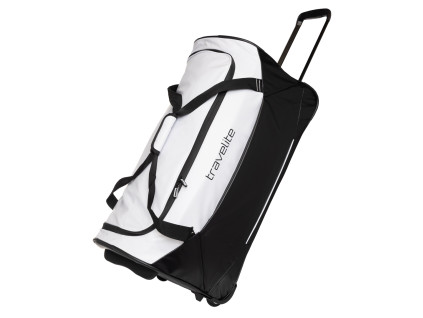 17998 travelite basics cestovni taska na koleckach 71cm bila cerna