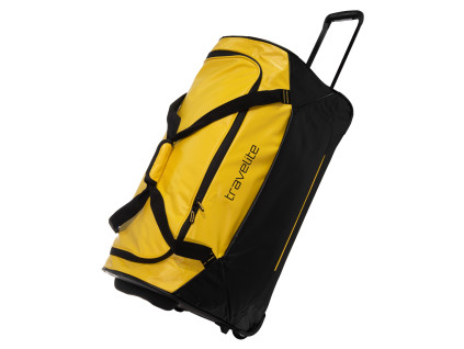 18004 travelite basics cestovni taska na koleckach 71cm zluta cerna