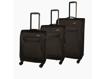 Travelite Chios Sada 3 kufrov 55/67/78cm Čierna