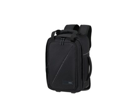 19042 8 american tourister take2cabin batoh na koleckach 40cm cerny 20l