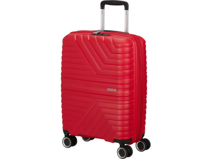 19888 4 american tourister flytwist 55cm spinner cerveny true red rozsiritelny