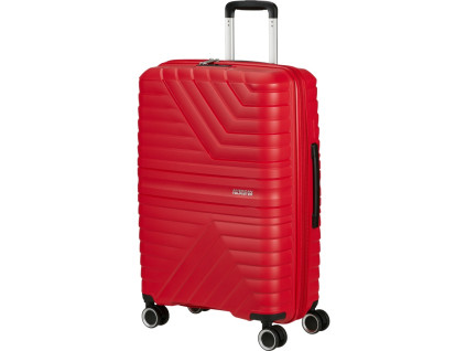19903 7 american tourister flytwist 67cm spinner cerveny true red rozsiritelny