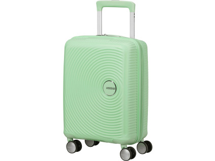 19288 1 american tourister soundbox mini 47cm spinner zelena pastel green
