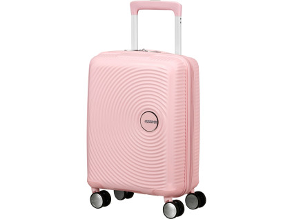 19291 1 american tourister soundbox mini 47cm spinner ruzova pastel pink