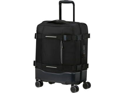 18973 6 american tourister urban track spinner 55cm cerna asphalt black