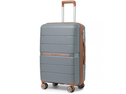 19465 4 british traveller k2392l kufr spinner 55cm sedy polypropylen