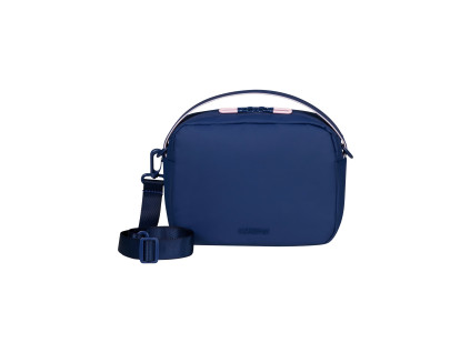 22660 american tourister puffypop tasticka pres rameno 20cm modra navy 3 5l