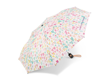 22243 benetton destnik skladaci automaticky aquarell hearts multicolor mini 28cm 95cm