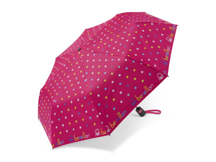 22255 benetton destnik skladaci automaticky signature dot virtual pink mini 28cm 95cm
