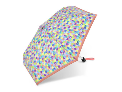 22225 benetton destnik skladaci barevny blooming dots peach ultra mini 17cm 87cm