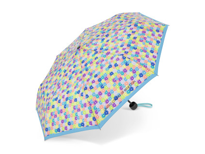 22216 benetton destnik skladaci blooming dots blue super mini 23cm 95cm