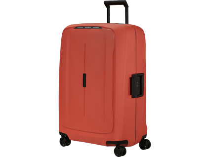 22087 samsonite essens 75 cm kufr spinner cervena clay 111l