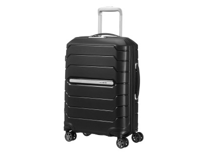 4162 1 samsonite flux spinner rozsiritelny 55cm cerna