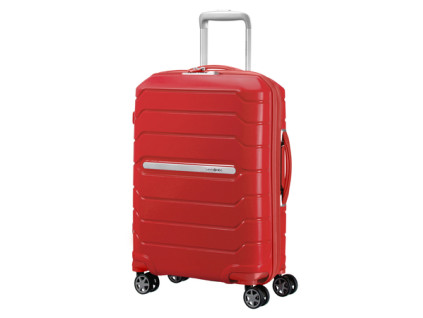 4168 samsonite flux spinner rozsiritelny 55cm cervena