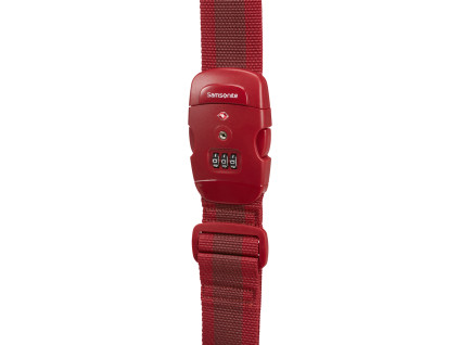 4372 samsonite popruh na zavazadlo cerveny