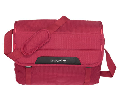 5146 travelite skaii taska messenger cervena 15l