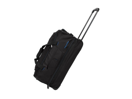 5353 travelite basics wheeled duffle s black blue