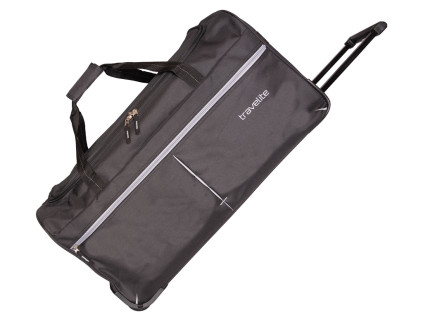 Travelite Basics Fast Cestovná taška na kolieskach 65cm Čierna 73L