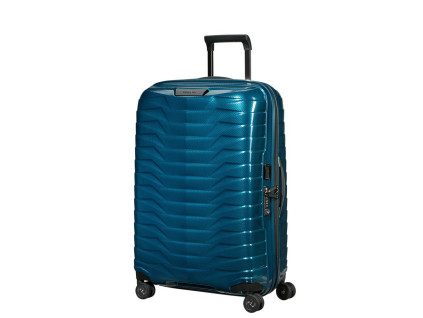 1018 samsonite skorepinovy kufr proxis m modra 75 l