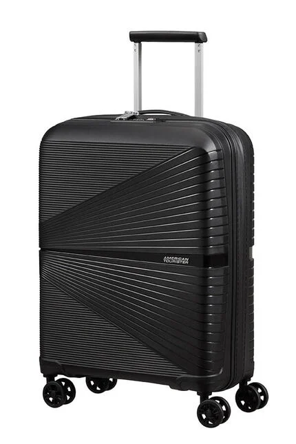 American Tourister Airconic Spinner 55cm, Čierna