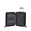 16534 6 american tourister hello cabin spinner 55cm cerny onyx black rozsiritelny