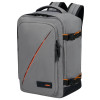 17616 6 american tourister take2cabin batoh s 40cm sedy dark grey 24l