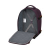 17619 2 american tourister take2cabin batoh s 40cm fialovy dark plum 24l