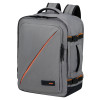 17624 4 american tourister take2cabin batoh m 45cm sedy dark grey 38l