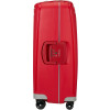 1353 3 samsonite s cure 69cm spinner cervena