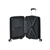 19342 1 american tourister flashline spinner 55cm cerny shadow black 34l