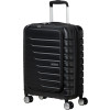 19342 american tourister flashline spinner 55cm cerny shadow black 34l