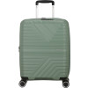 19876 1 american tourister flytwist 55cm spinner zeleny botanic green rozsiritelny