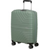 19876 2 american tourister flytwist 55cm spinner zeleny botanic green rozsiritelny