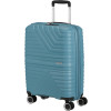 19885 4 american tourister flytwist 55cm spinner modry storm blue rozsiritelny