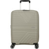 19879 3 american tourister flytwist 55cm spinner bezovy sandstone rozsiritelny