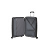 19894 3 american tourister flytwist 67cm spinner cerny shadow black rozsiritelny