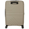 19900 9 american tourister flytwist 67cm spinner bezova sandstone rozsiritelny