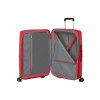 19903 american tourister flytwist 67cm spinner cerveny true red rozsiritelny