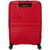 19903 6 american tourister flytwist 67cm spinner cerveny true red rozsiritelny