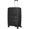 19906 2 american tourister flytwist 78cm spinner cerny shadow black rozsiritelny