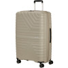 19915 8 american tourister flytwist 78cm spinner bezovy sandstone rozsiritelny