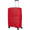 19918 8 american tourister flytwist 78cm spinner cerveny true red rozsiritelny