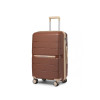 19480 5 british traveller k2392l kufr spinner 76cm hnedy polypropylen