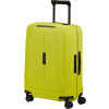 19177 1 samsonite essens 55 cm kufr spinner zluta lime 39l