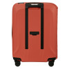 22081 5 samsonite essens 55 cm kufr spinner cerveny clay red 39l