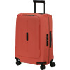 22081 1 samsonite essens 55 cm kufr spinner cerveny clay red 39l