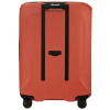 22084 4 samsonite essens 69 cm kufr spinner cervena clay 88l