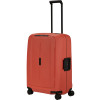 22084 5 samsonite essens 69 cm kufr spinner cervena clay 88l