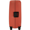 22087 3 samsonite essens 75 cm kufr spinner cervena clay 111l