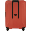 22087 4 samsonite essens 75 cm kufr spinner cervena clay 111l